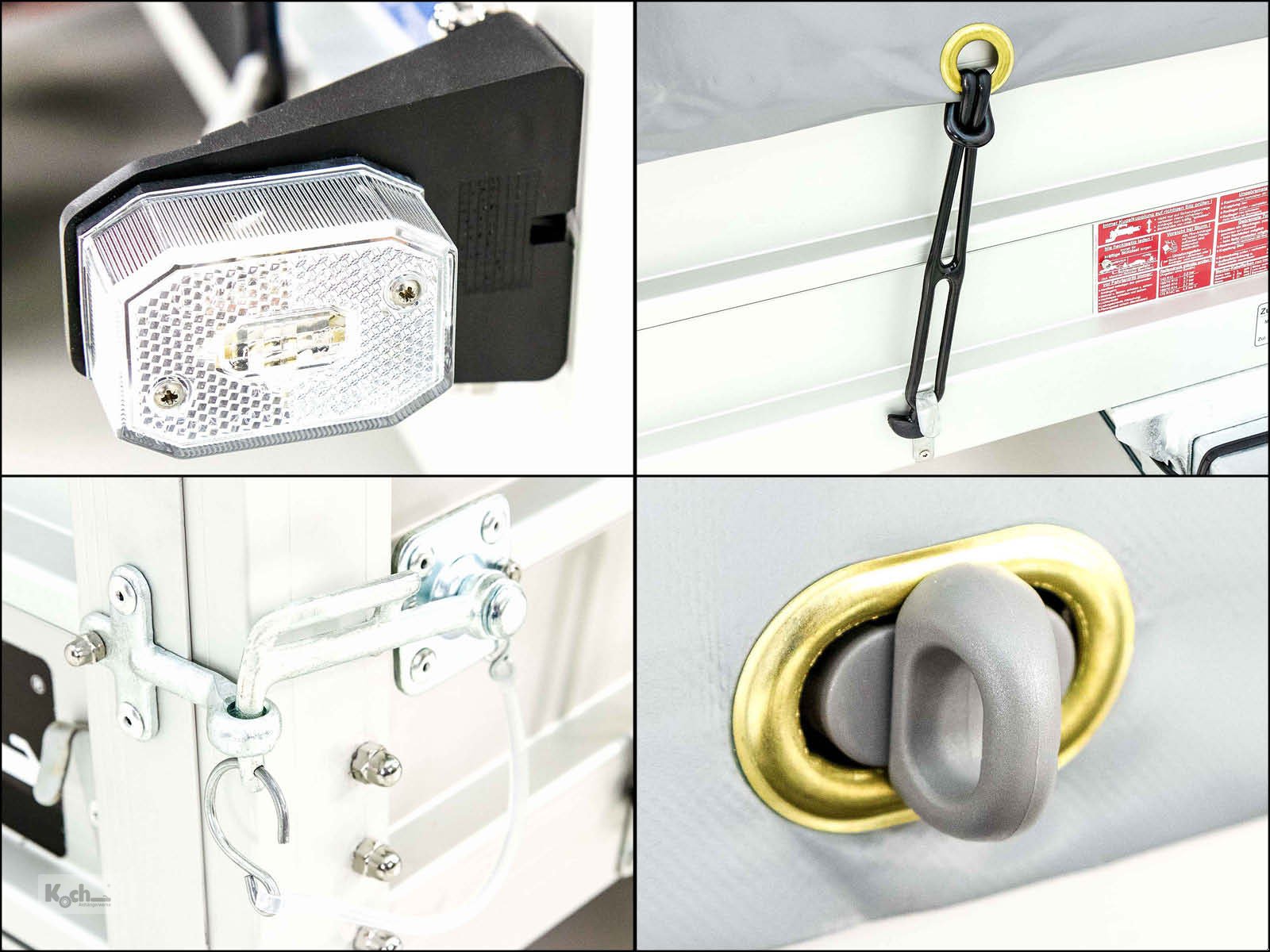 Anhänger des Typs Koch -Anhänger 150x300cm 2,0t|Typ 7.20 Hobby|Hochplane 180 cm|Angebot|Koch (Pkw10200720180Ko), Neumaschine in Winsen (Luhe) (Bild 11)